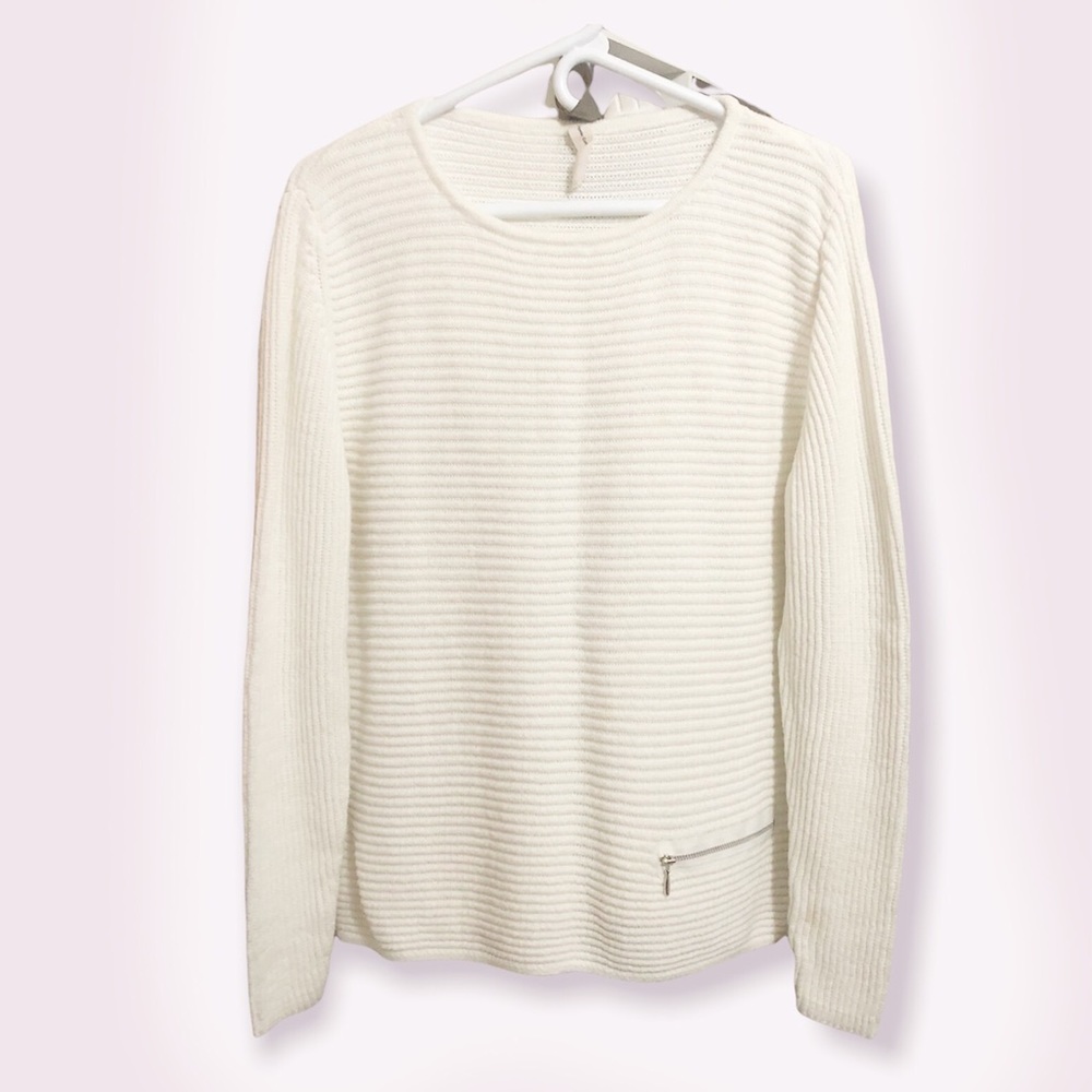 Organic Cotton by SKOVHUUS Cream women’s Sweater Sz‎ XL